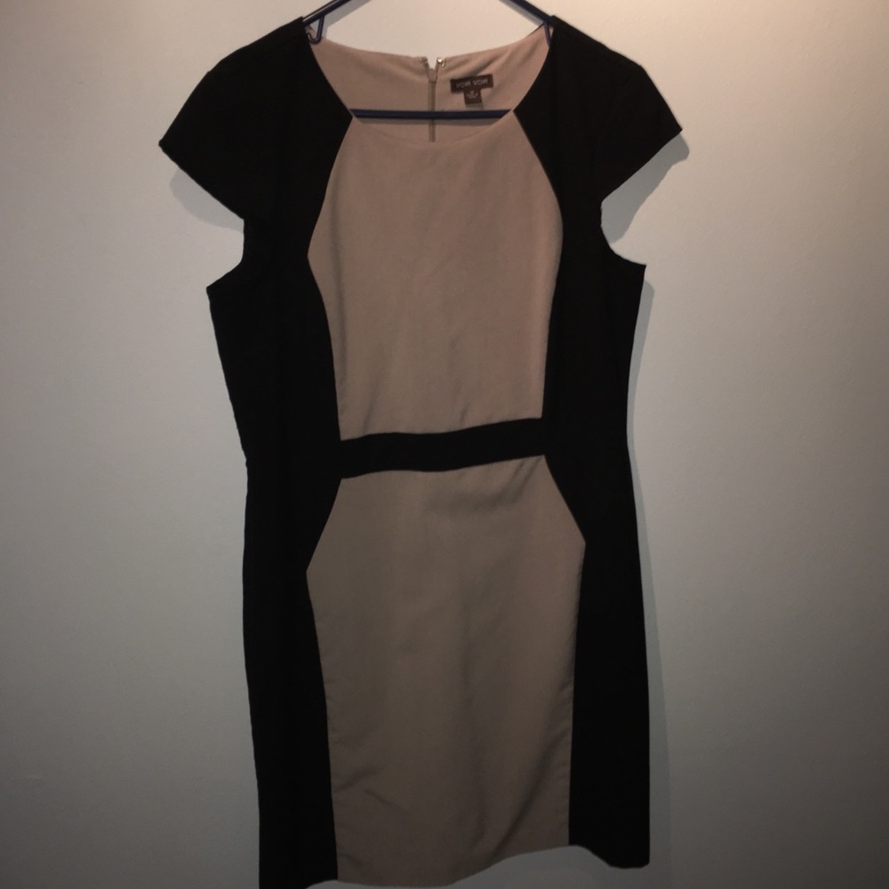 Black and Tan dress